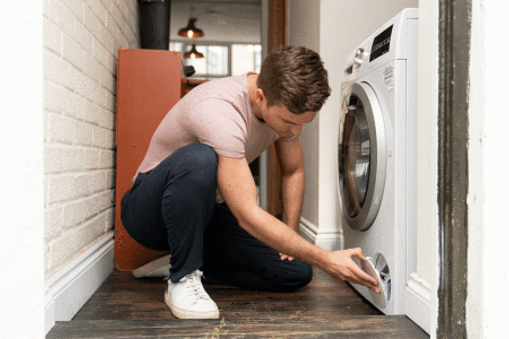 how to stop washing machine from moving