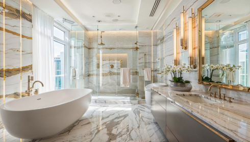 Luxury bathroom style